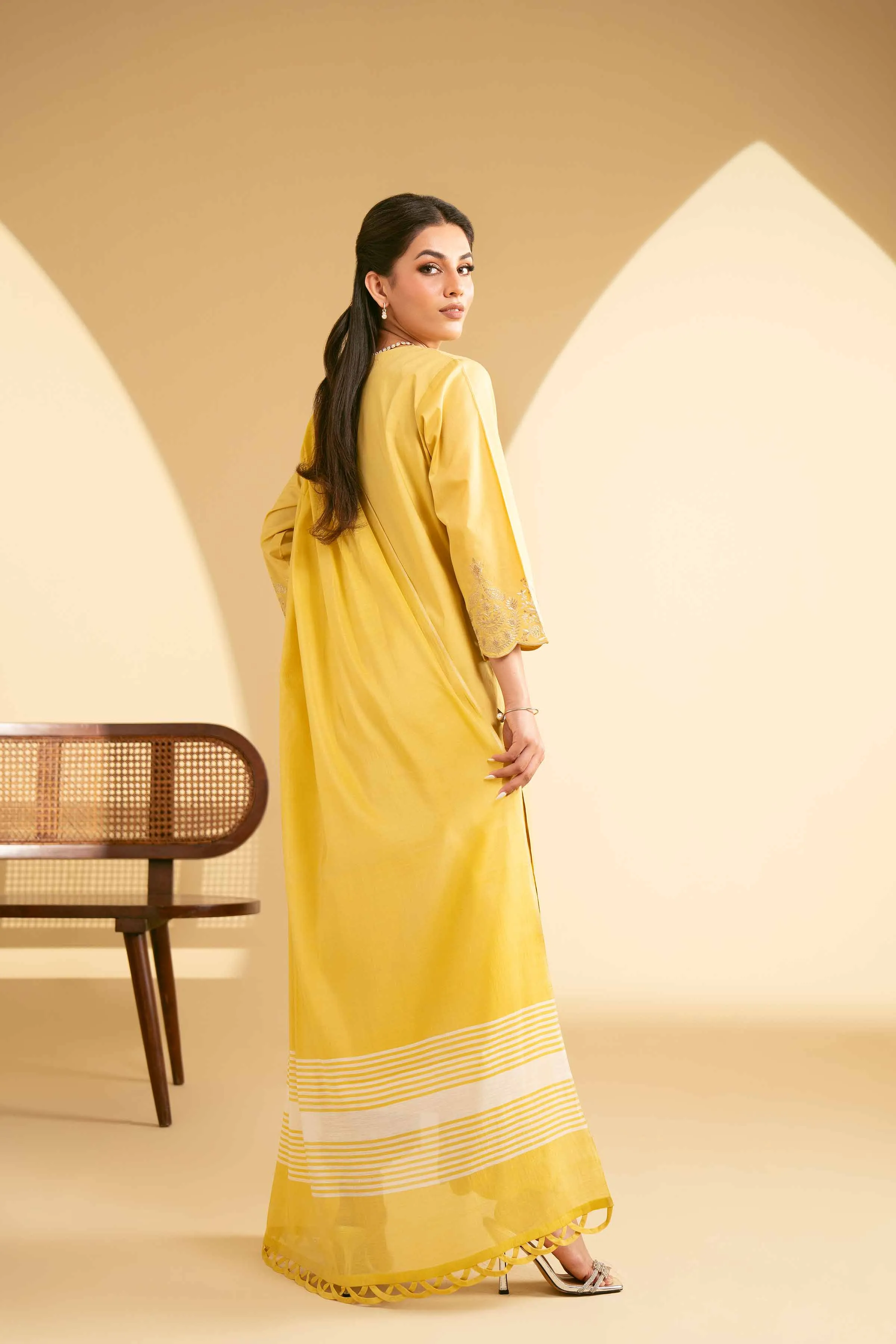 3 Piece - Embroidered Suit - KFE25-62