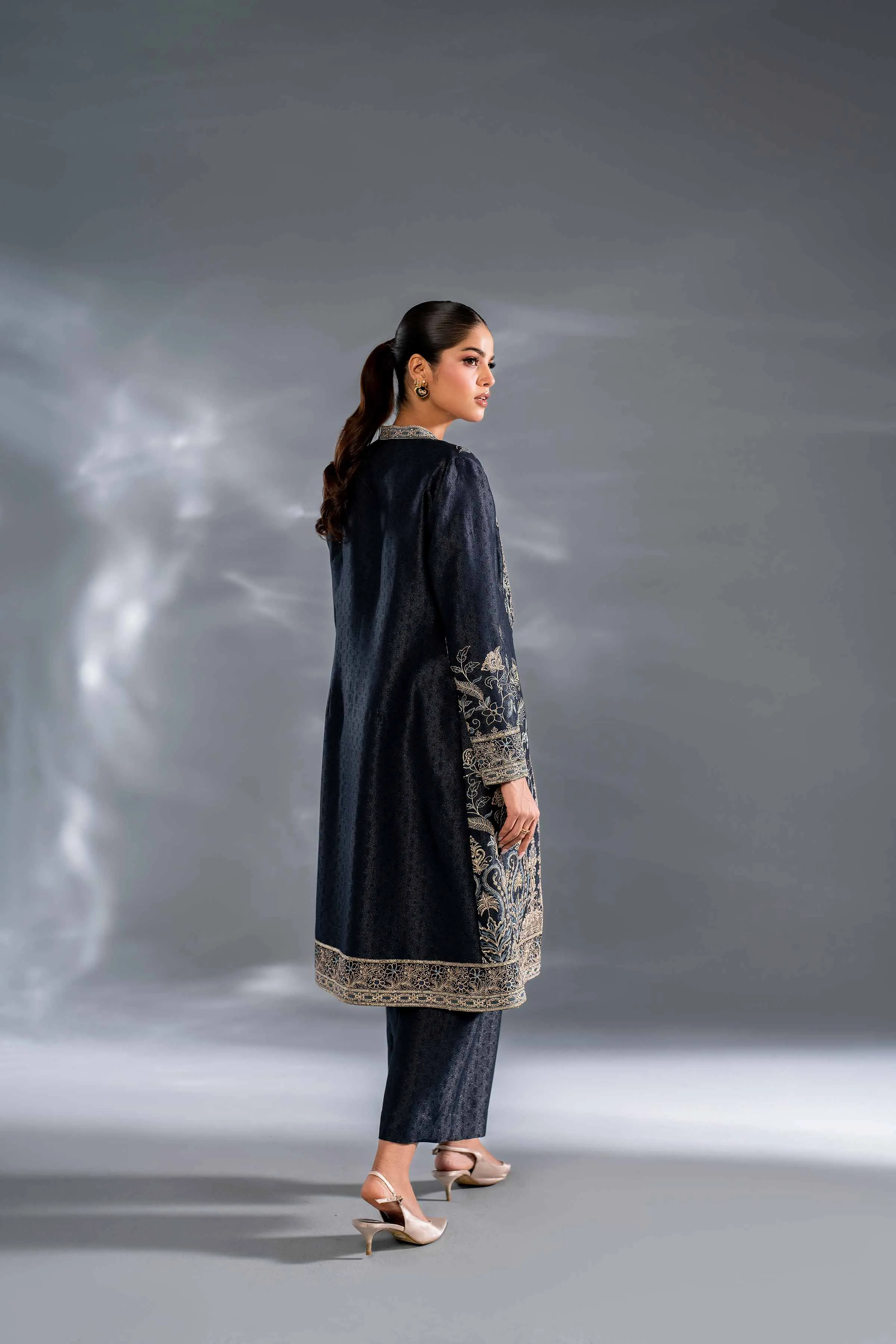 3 Piece - Embroidered Suit - KFW24-130