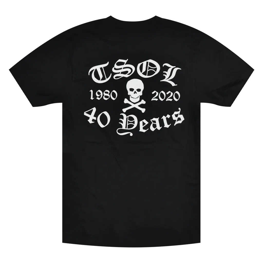 40 Years Pocket Print T-Shirt