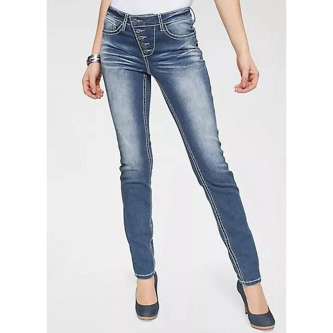 Arizona Blue Worn Slim Fit Jeans