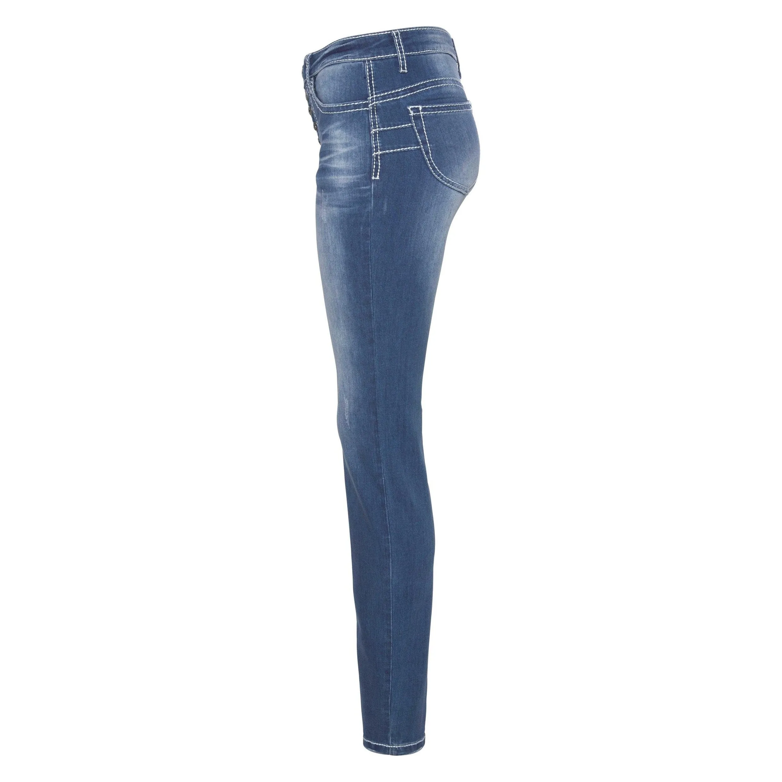 Arizona Blue Worn Slim Fit Jeans