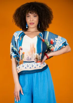 Arizona Top Lacassa Blue