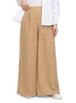 Beige Linen2-Wide Leg