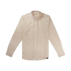 BEIGE RESORT LONG SLEEVE SHIRT