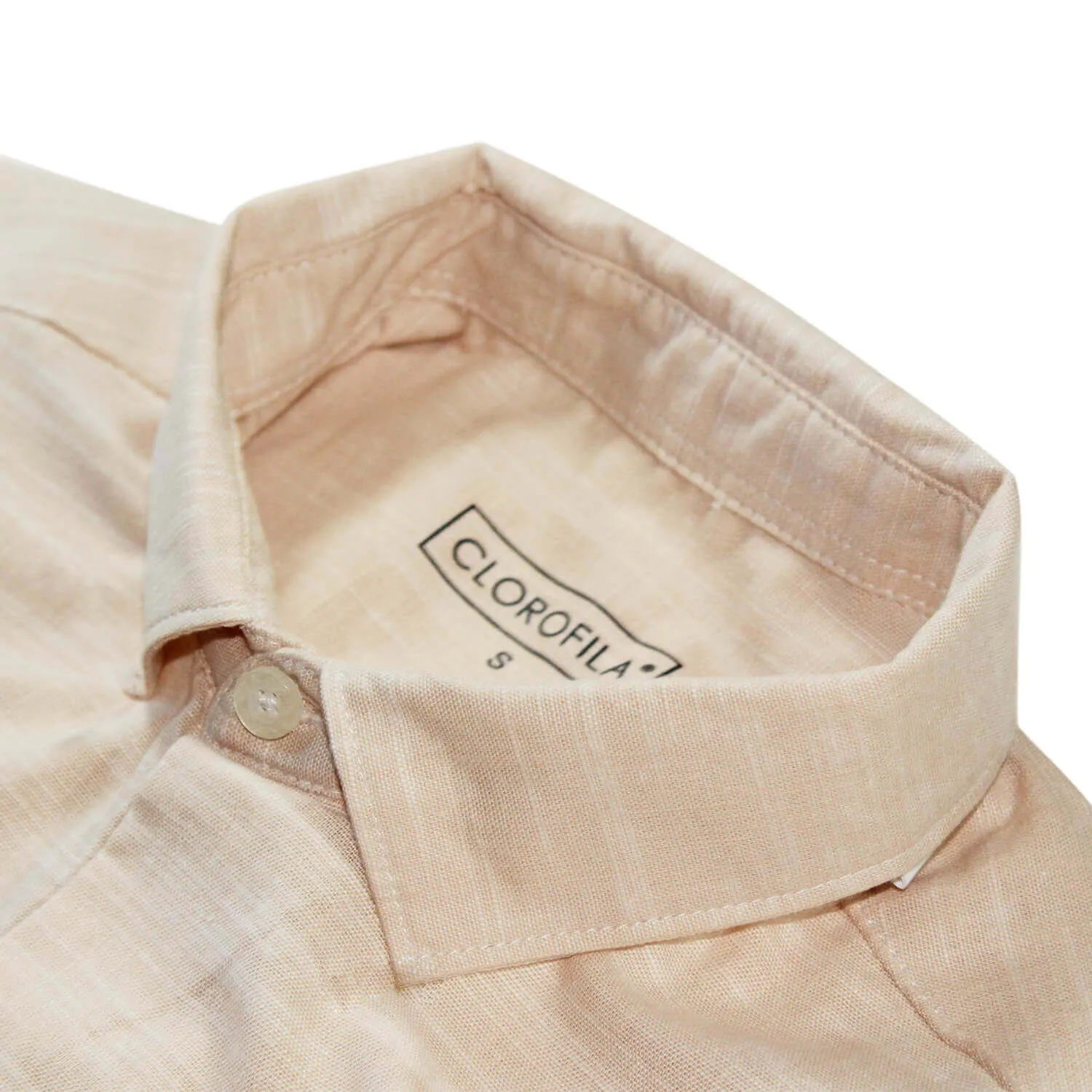 BEIGE RESORT LONG SLEEVE SHIRT