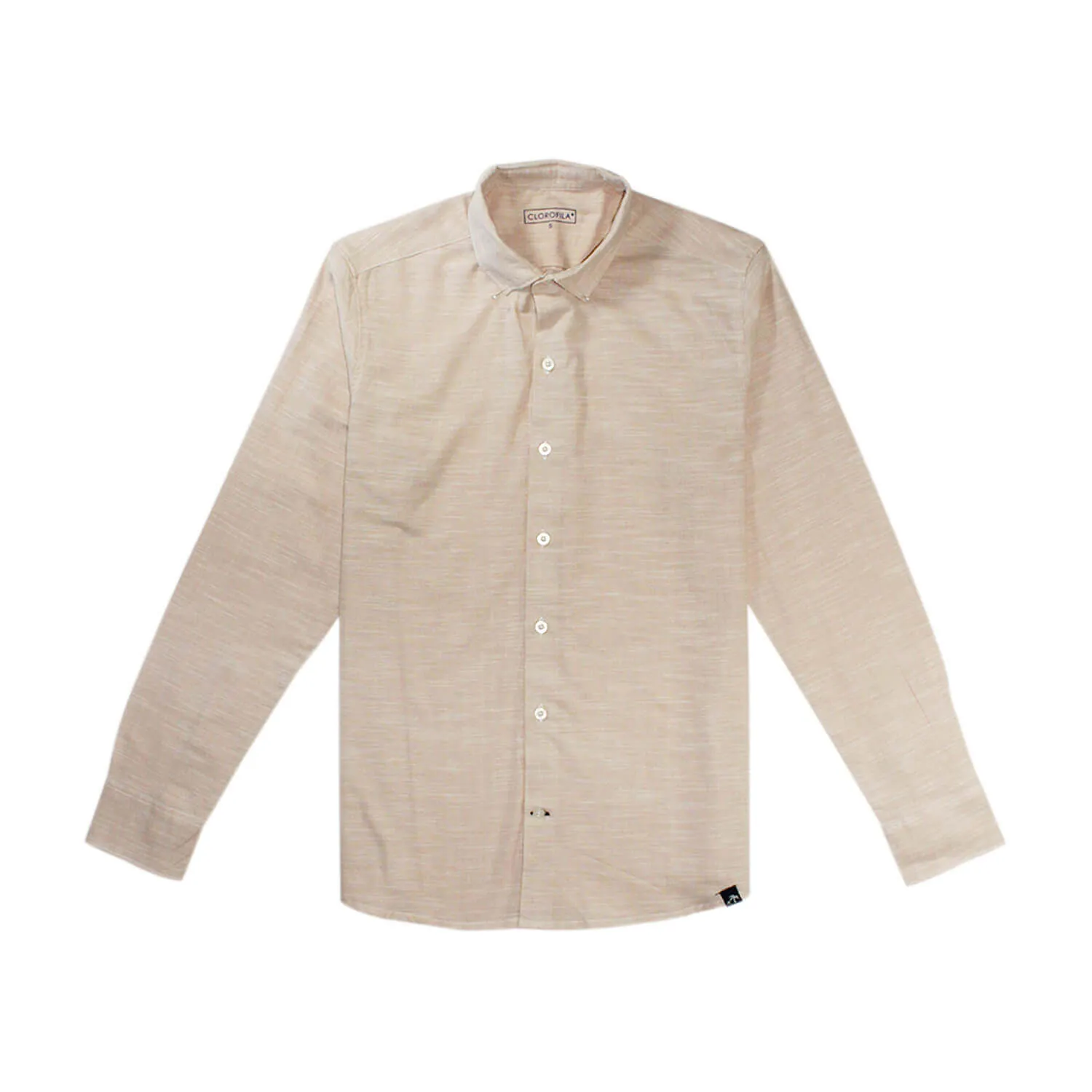 BEIGE RESORT LONG SLEEVE SHIRT