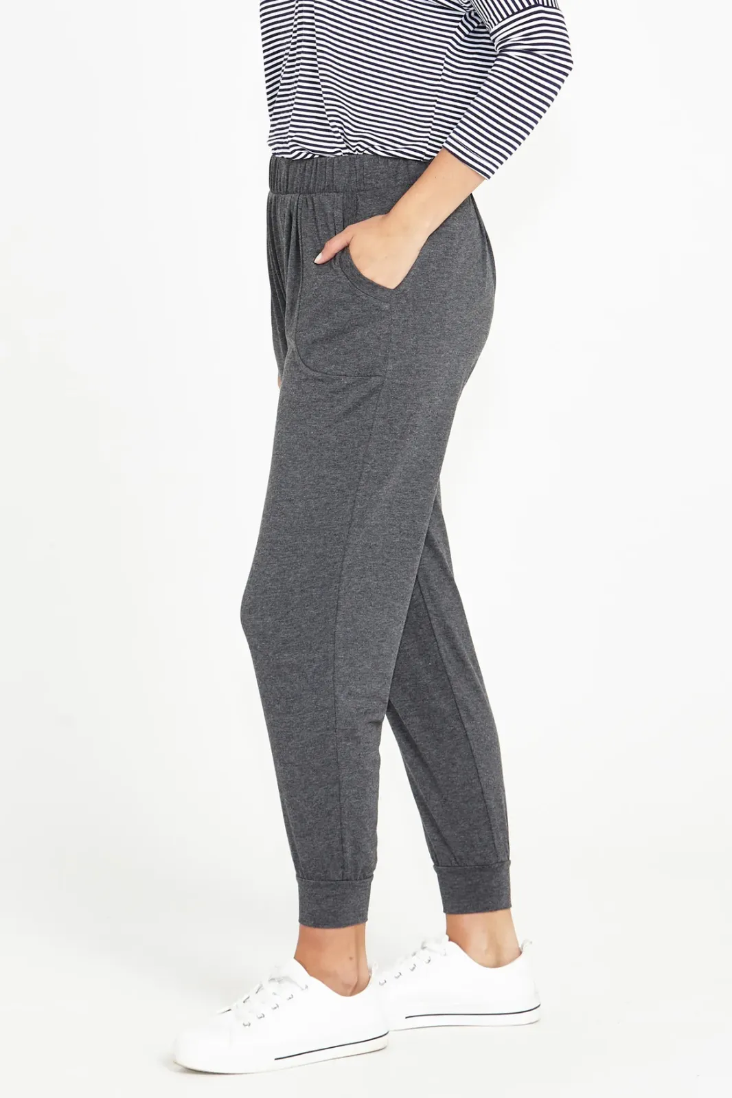 Betty Basics Paris Pant - Charcoal