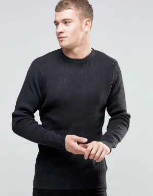 Brave Soul Ribber Crew Neck Sweater
