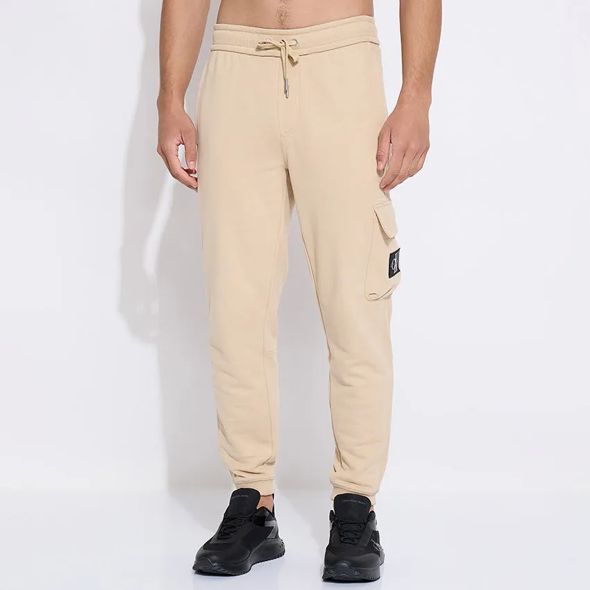 CK Badge Sweatpants - Sand