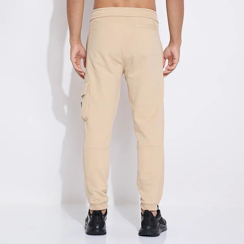 CK Badge Sweatpants - Sand