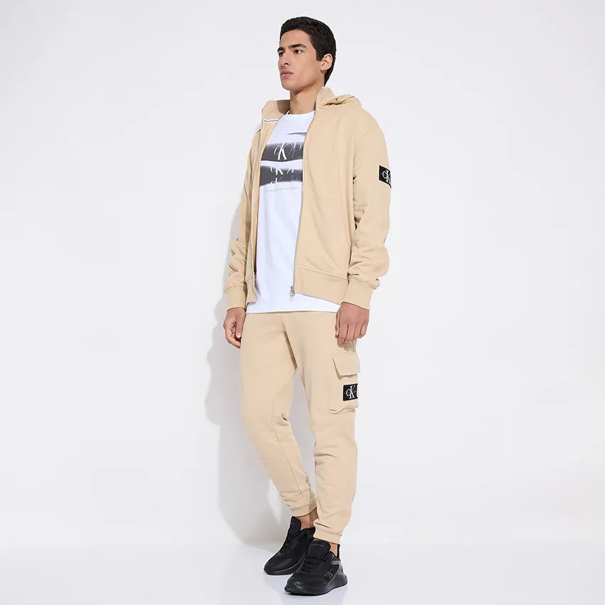 CK Badge Sweatpants - Sand