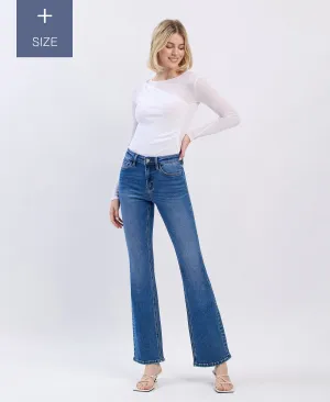 Curvy Lovervet Tummy Control High Rise Bootcut Jean