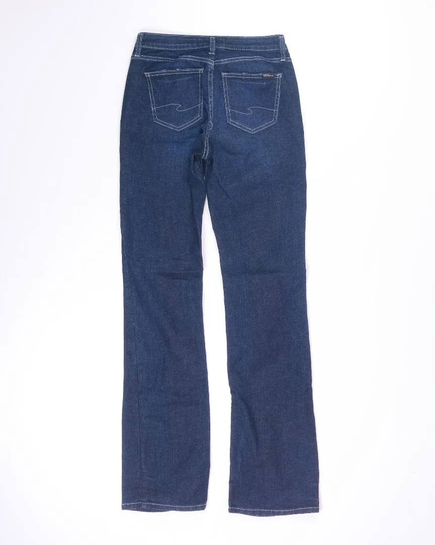 Darkwash Silver Jeans Bootcut Jeans, 6