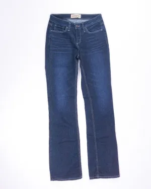 Darkwash Silver Jeans Bootcut Jeans, 6