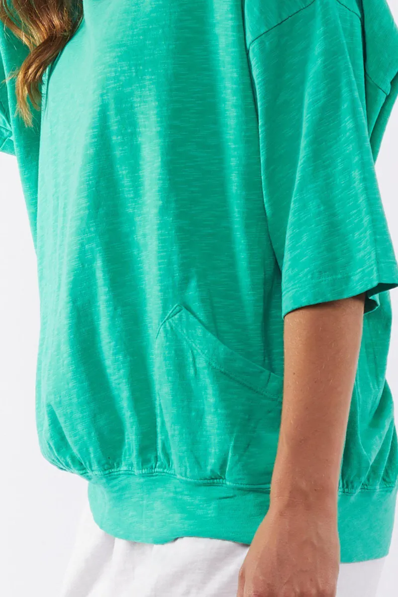 Elm - Fundamental Mazie Sweat Bright Green