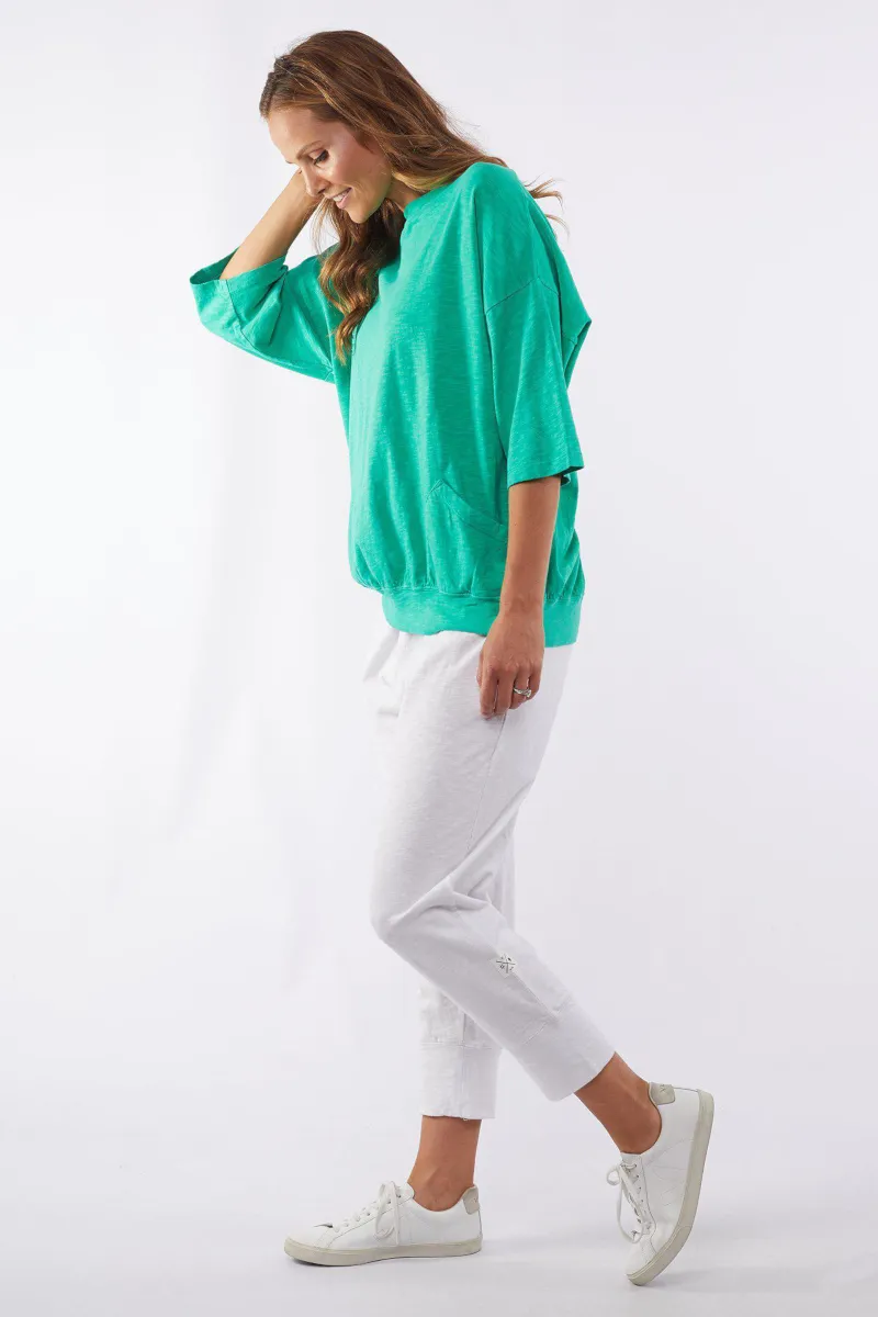 Elm - Fundamental Mazie Sweat Bright Green
