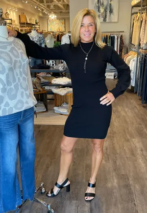 Fitted Sweater Dress
