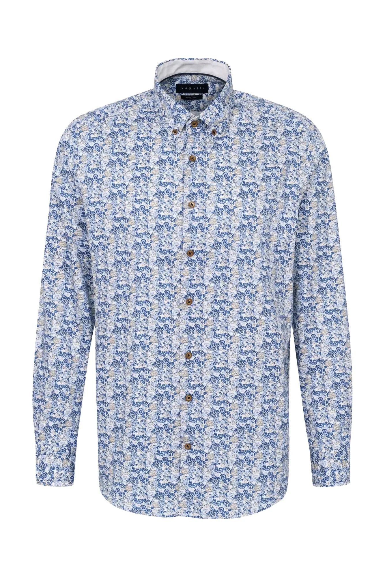 Floral Long Sleeve Shirt - Navy