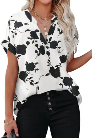 Game Night Floral Top