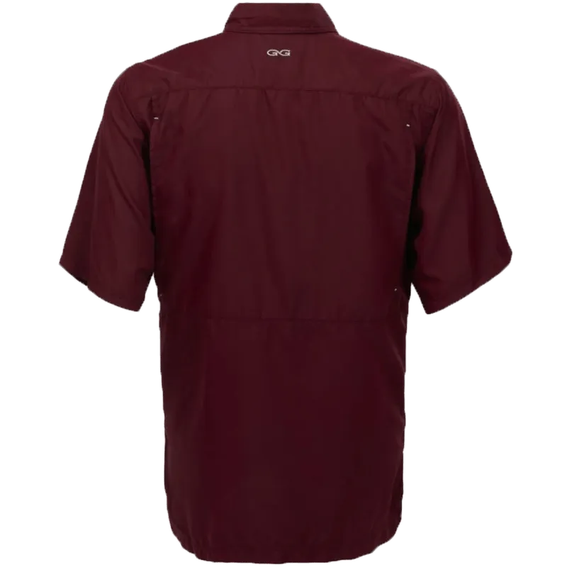 Gameguard Men's Maroon Microfiber Shirt