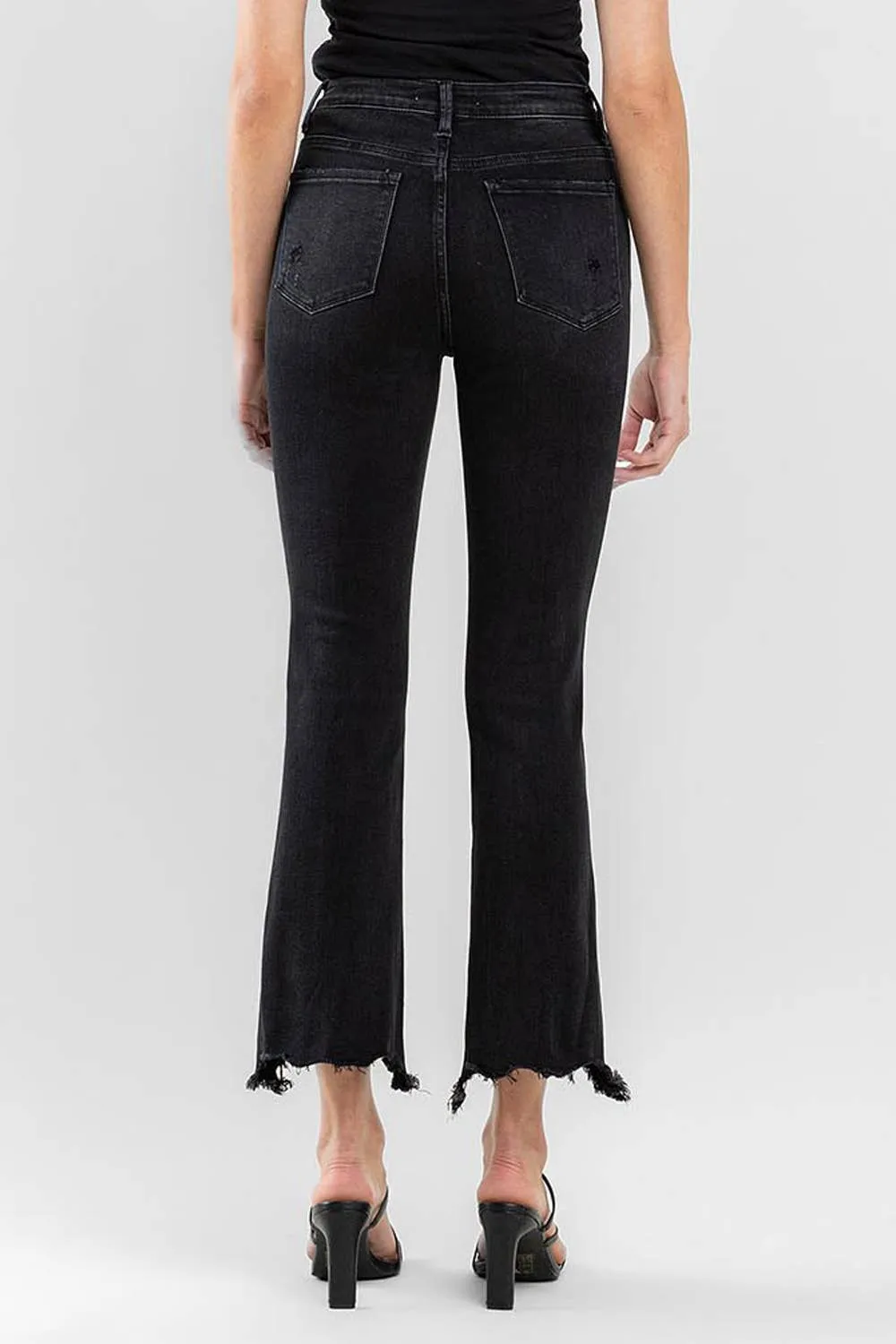 HIGH RISE ANKLE BOOTCUT JEANS F4927: FLAWLESSLY / 31