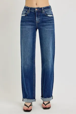 High Rise Baggy Jeans
