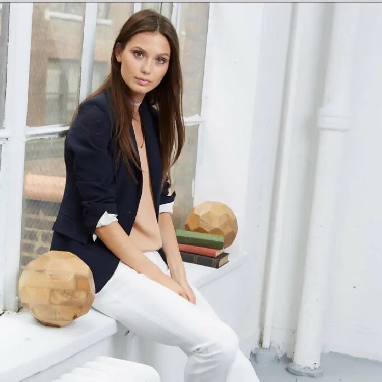 INDEX 3/4 Sleeve Fitted Blazer