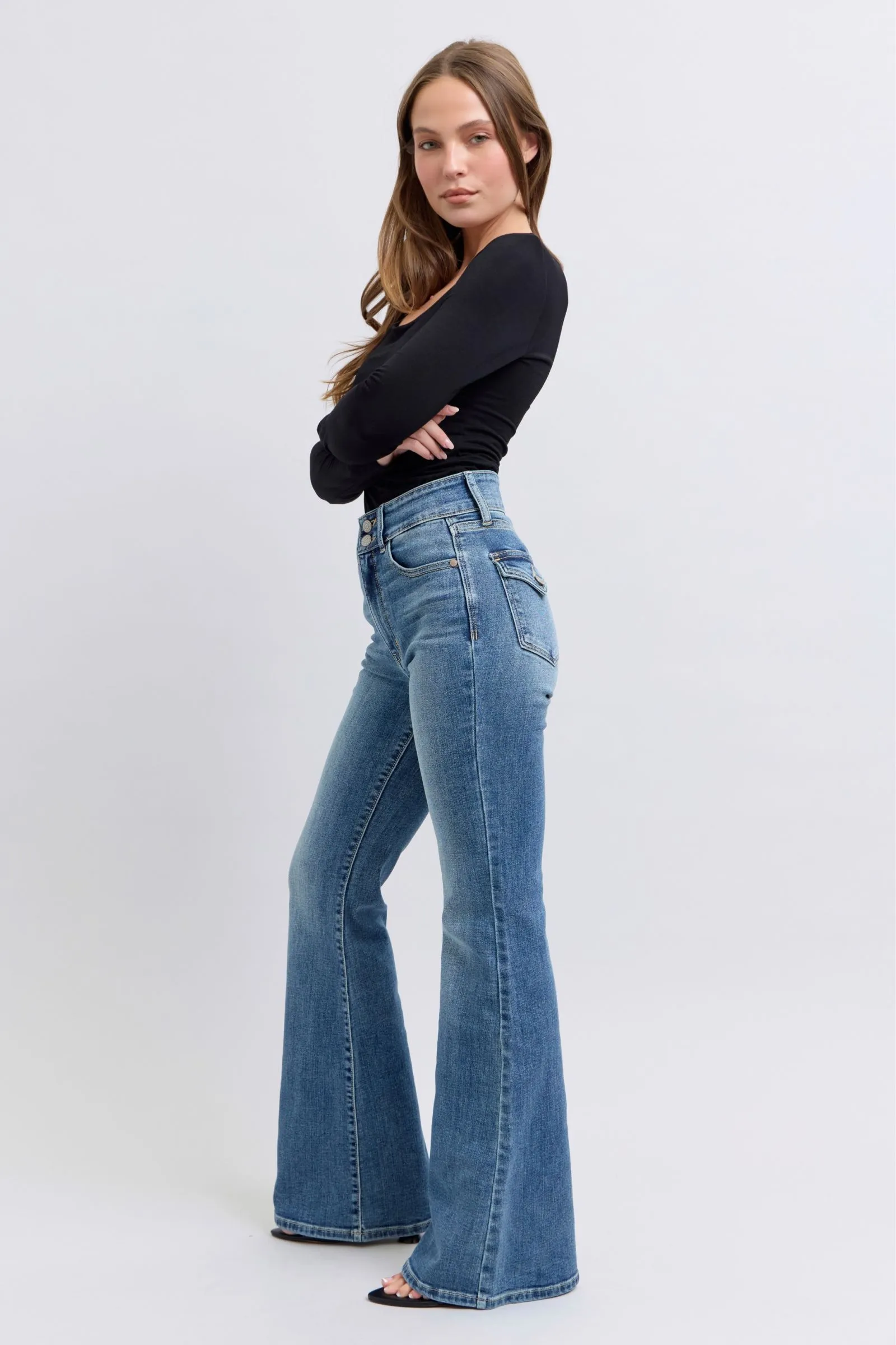 Judy Blue High Waisted Flare Jeans