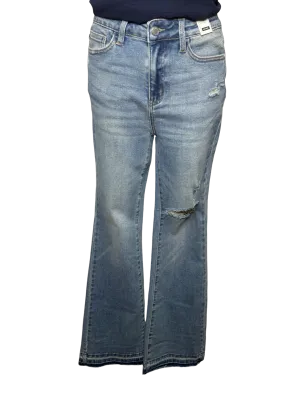 Judy Blue MR Destroy & Released Hem Bootcut Jeans