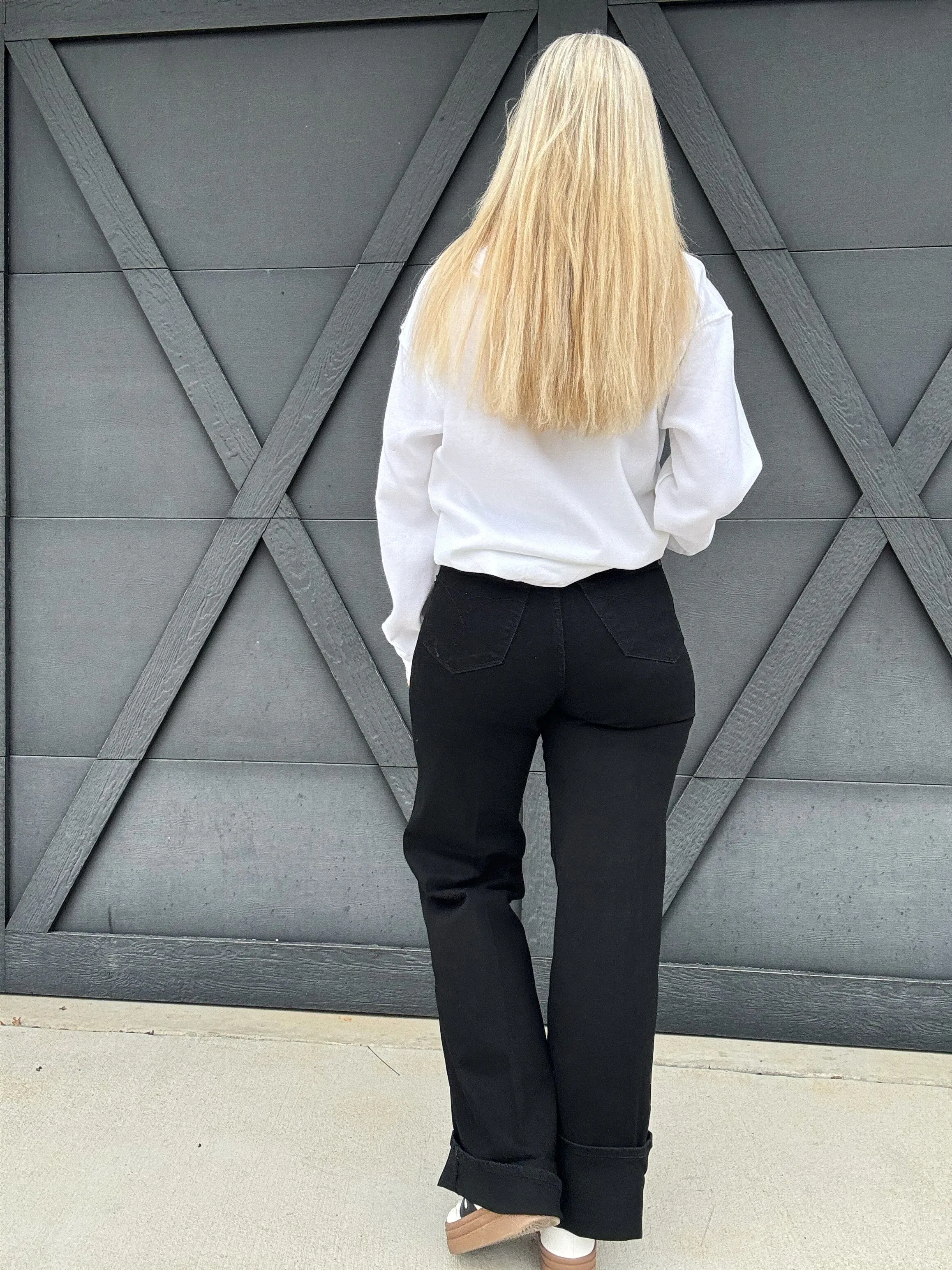 Judy Blue Retro Wide Cuff Jeans