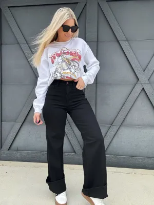 Judy Blue Retro Wide Cuff Jeans