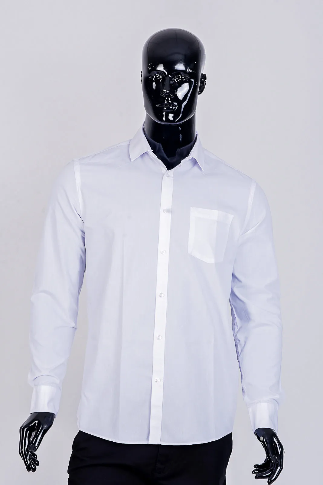 long-sleeve shirt in slim fit