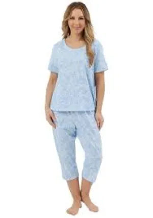 MARLON 3/4 LENGTH BLUE PYJAMA