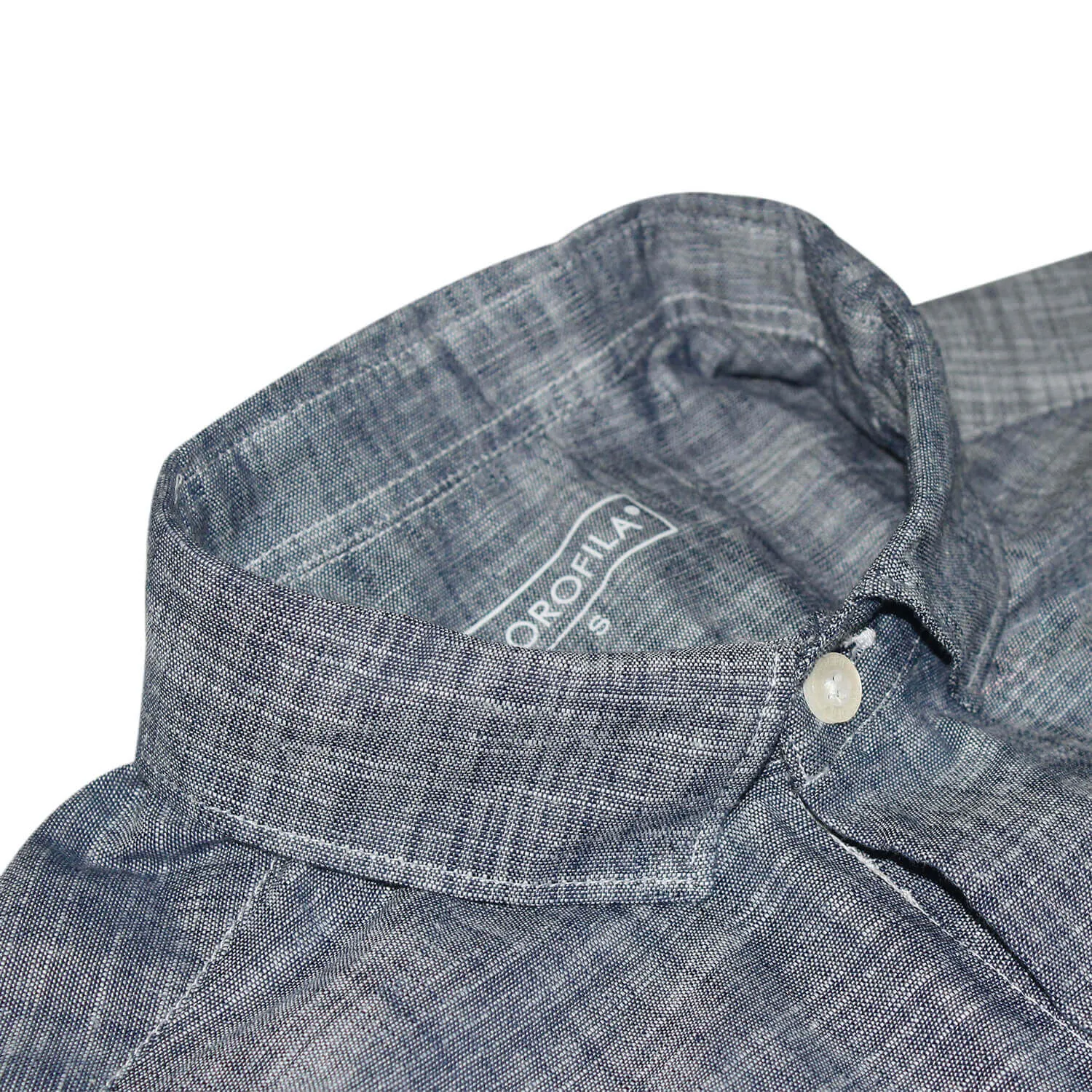 NAVY BLUE RESORT LONG SLEEVE SHIRT