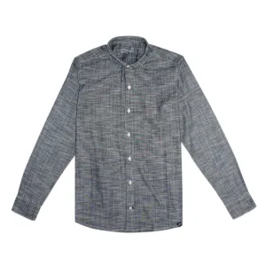 NAVY BLUE RESORT LONG SLEEVE SHIRT