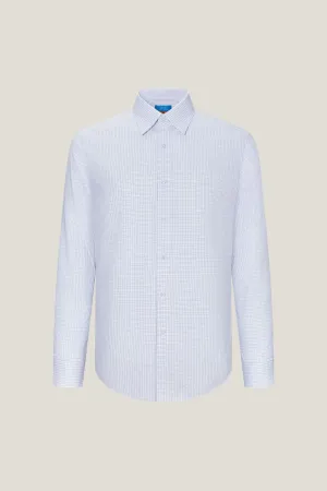 Non-Iron Dry Stretch Smart Fit Check Shirt