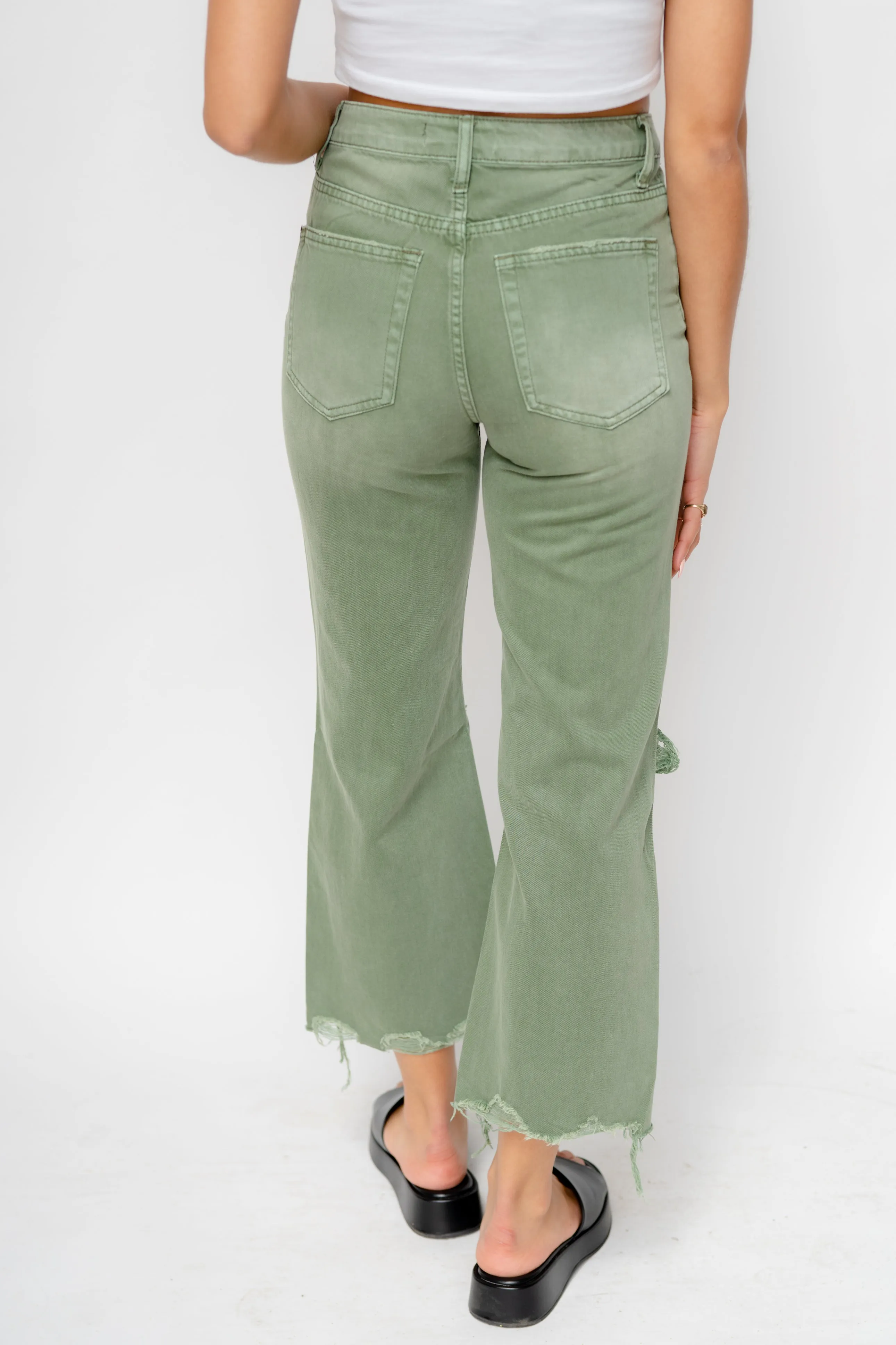 OWEN DESTRUCTED KNEE DENIM
