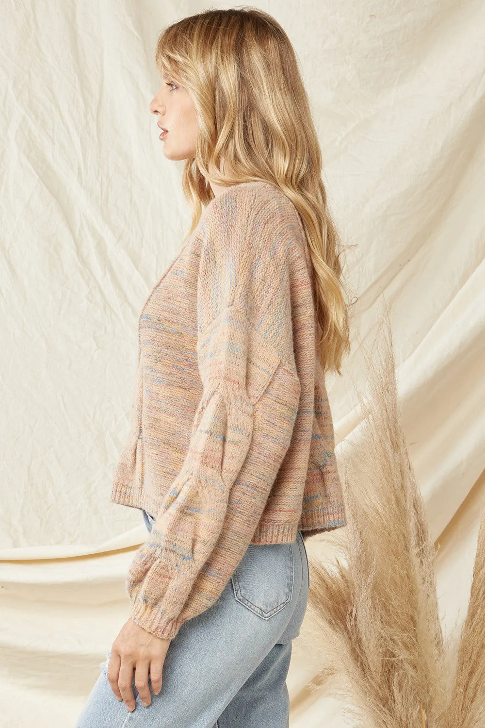 Peaceful Mornings Sweater - Butter Rum