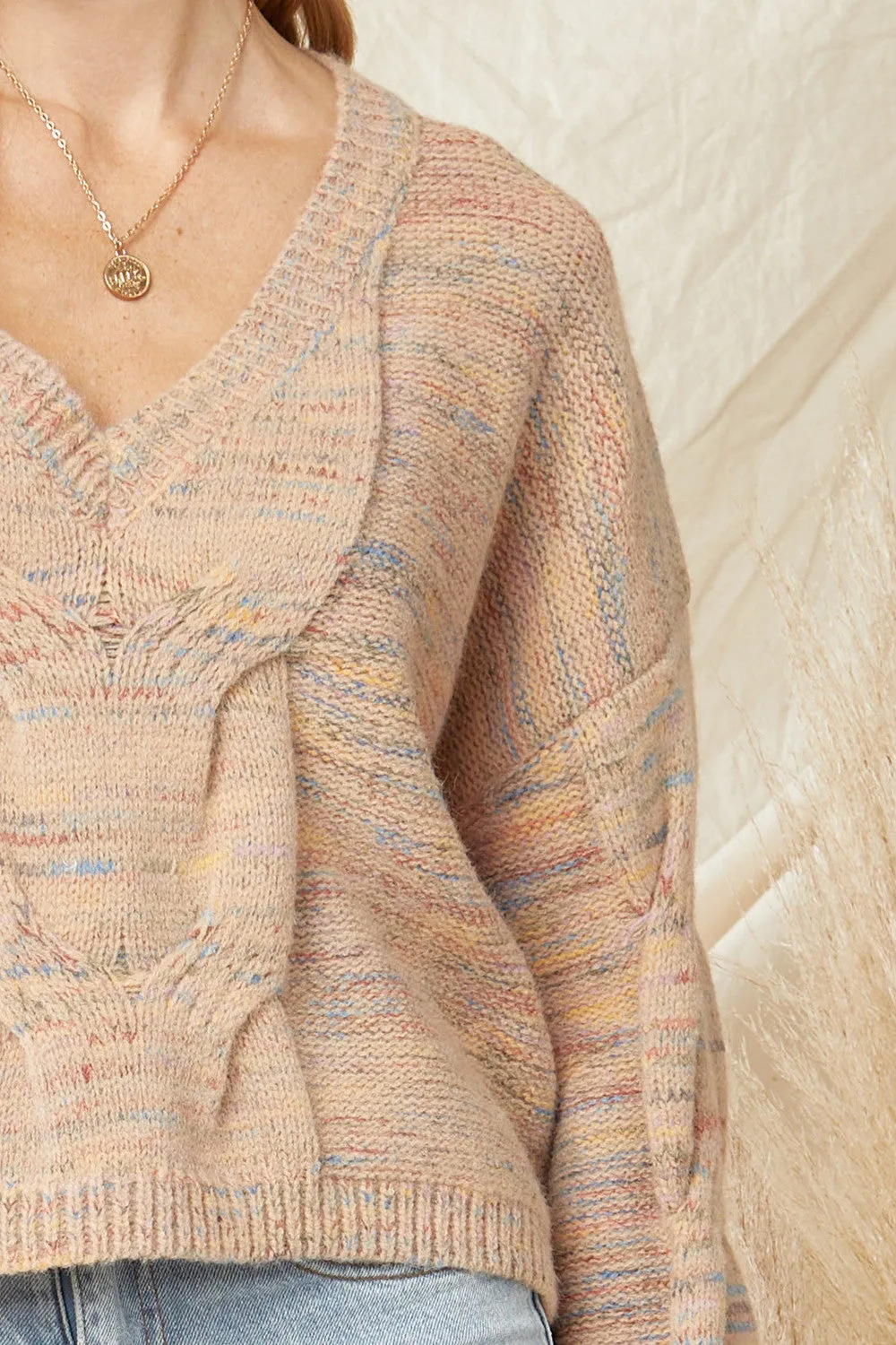 Peaceful Mornings Sweater - Butter Rum