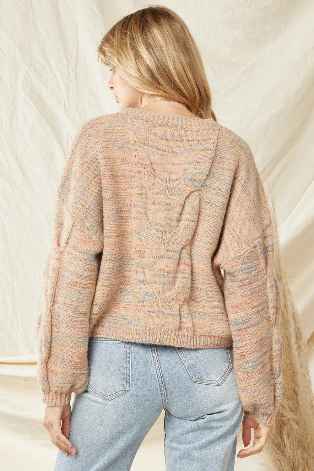 Peaceful Mornings Sweater - Butter Rum