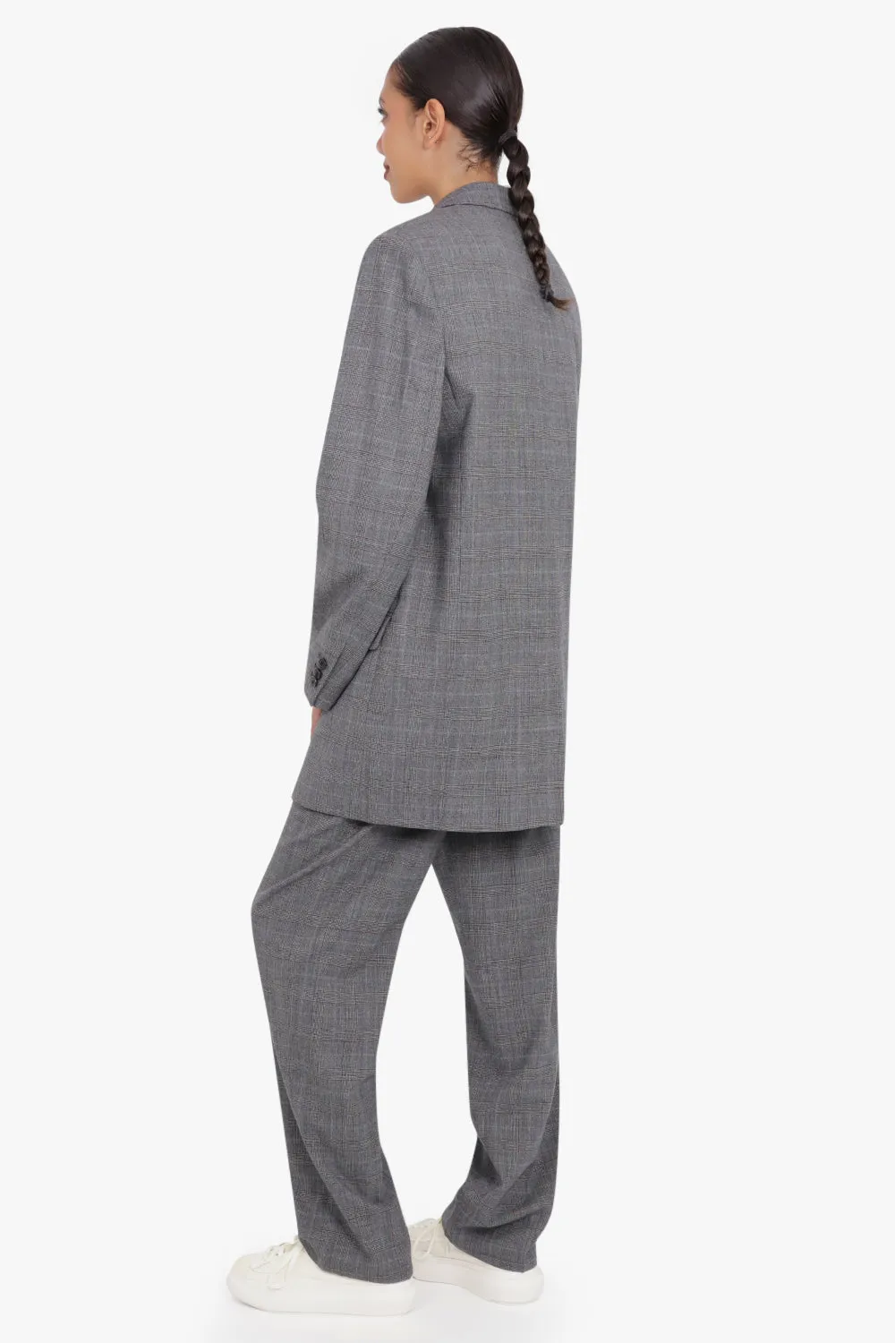 Priska Relaxed Trouser | Grey
