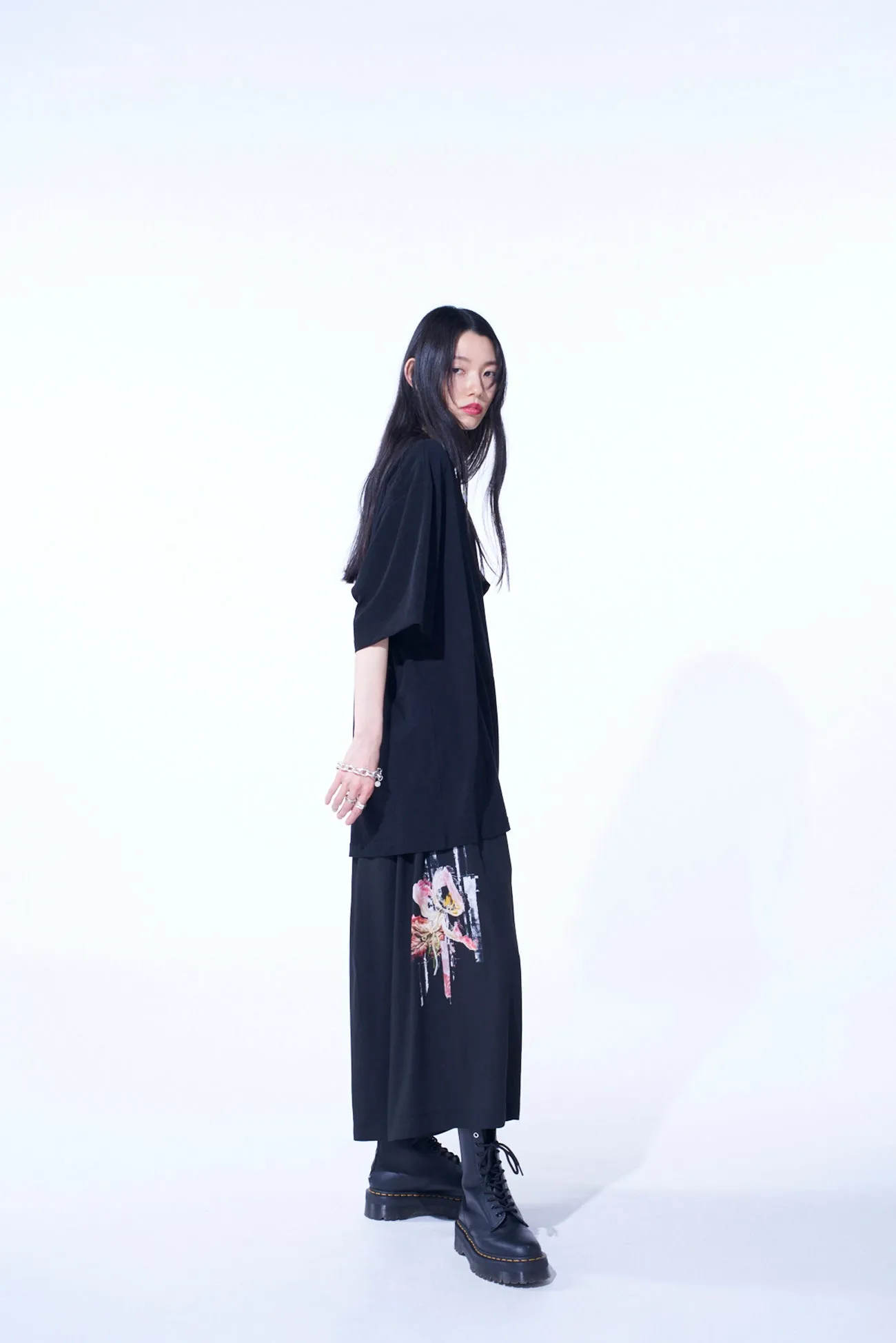 RAYON LOAN LILY PRINTED CULOTTE PANT