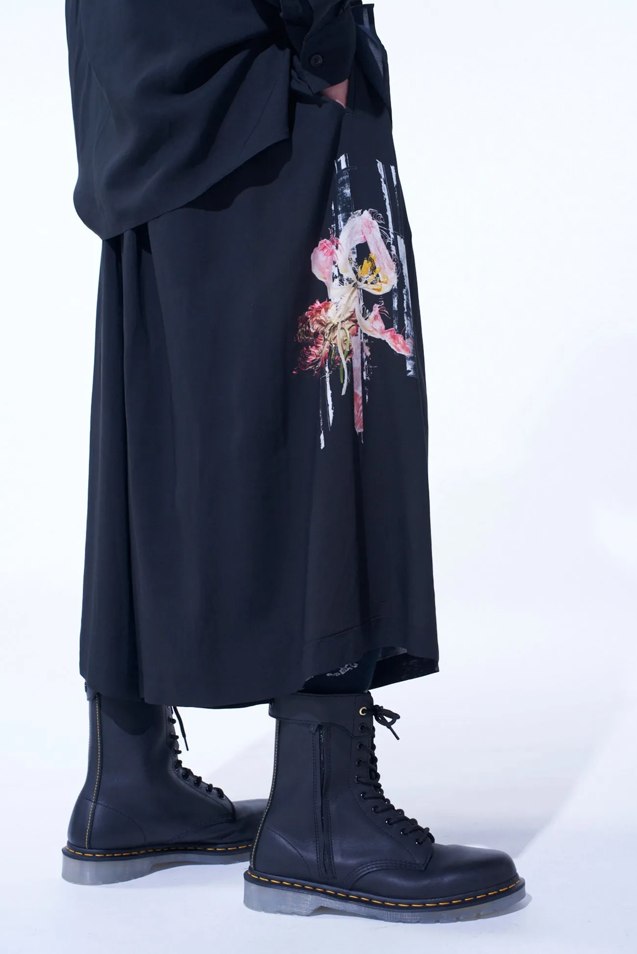RAYON LOAN LILY PRINTED CULOTTE PANT