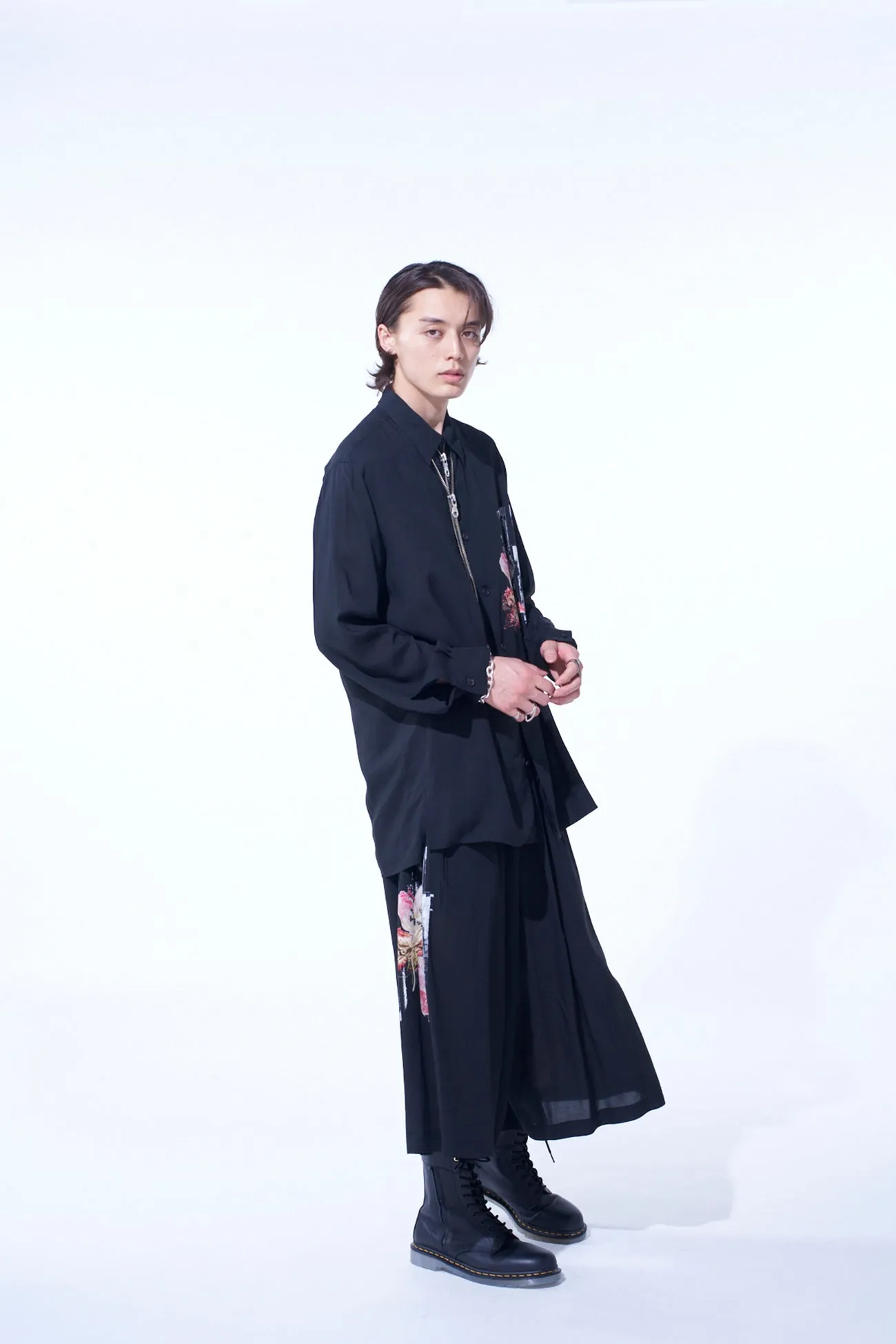 RAYON LOAN LILY PRINTED CULOTTE PANT