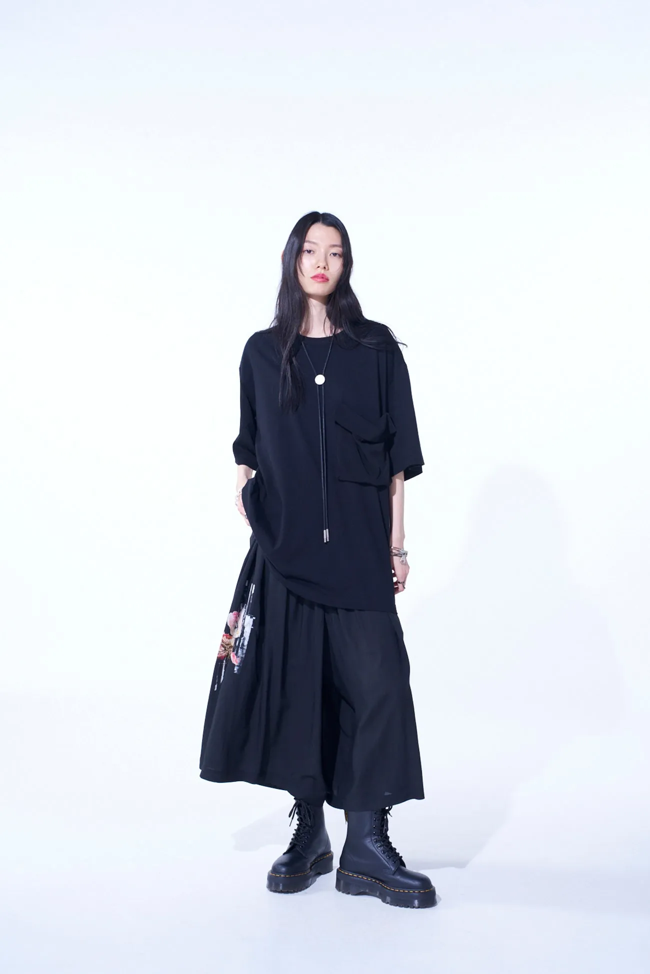 RAYON LOAN LILY PRINTED CULOTTE PANT