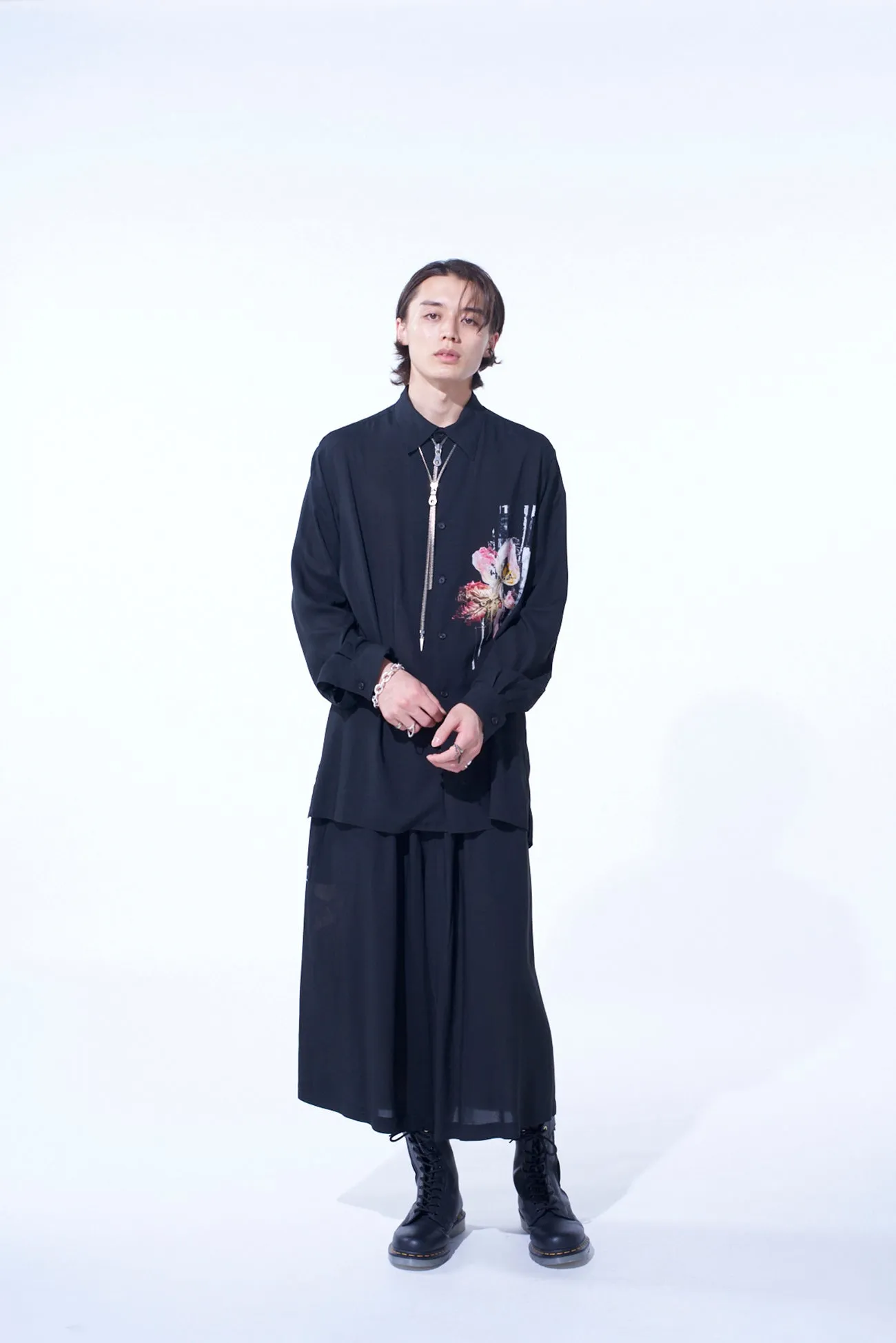 RAYON LOAN LILY PRINTED CULOTTE PANT