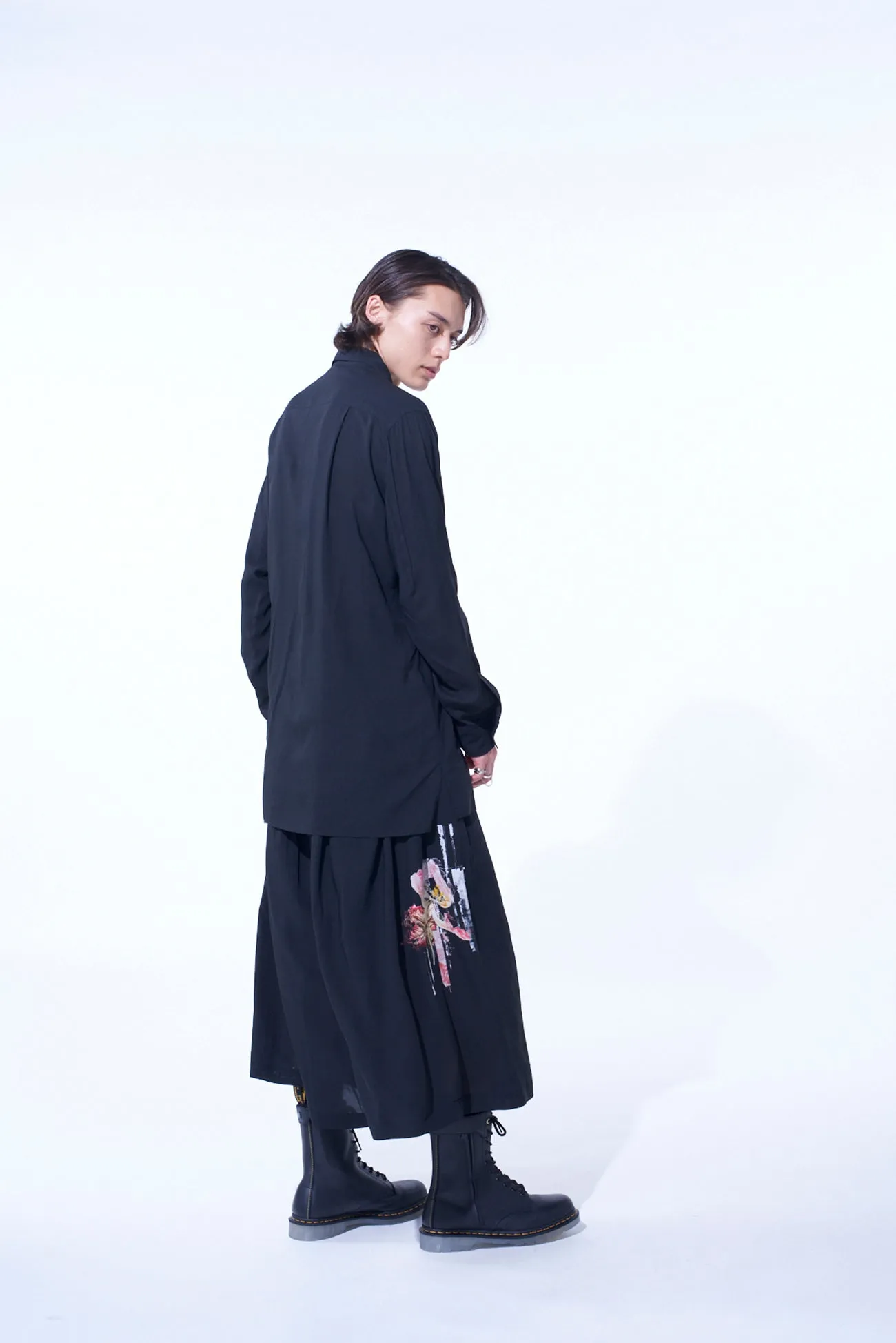 RAYON LOAN LILY PRINTED CULOTTE PANT