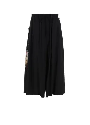 RAYON LOAN LILY PRINTED CULOTTE PANT