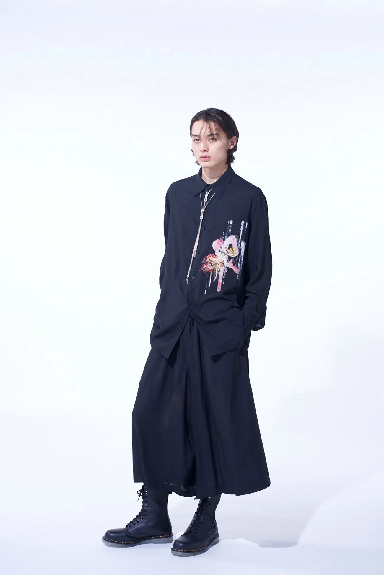 RAYON LOAN LILY PRINTED CULOTTE PANT