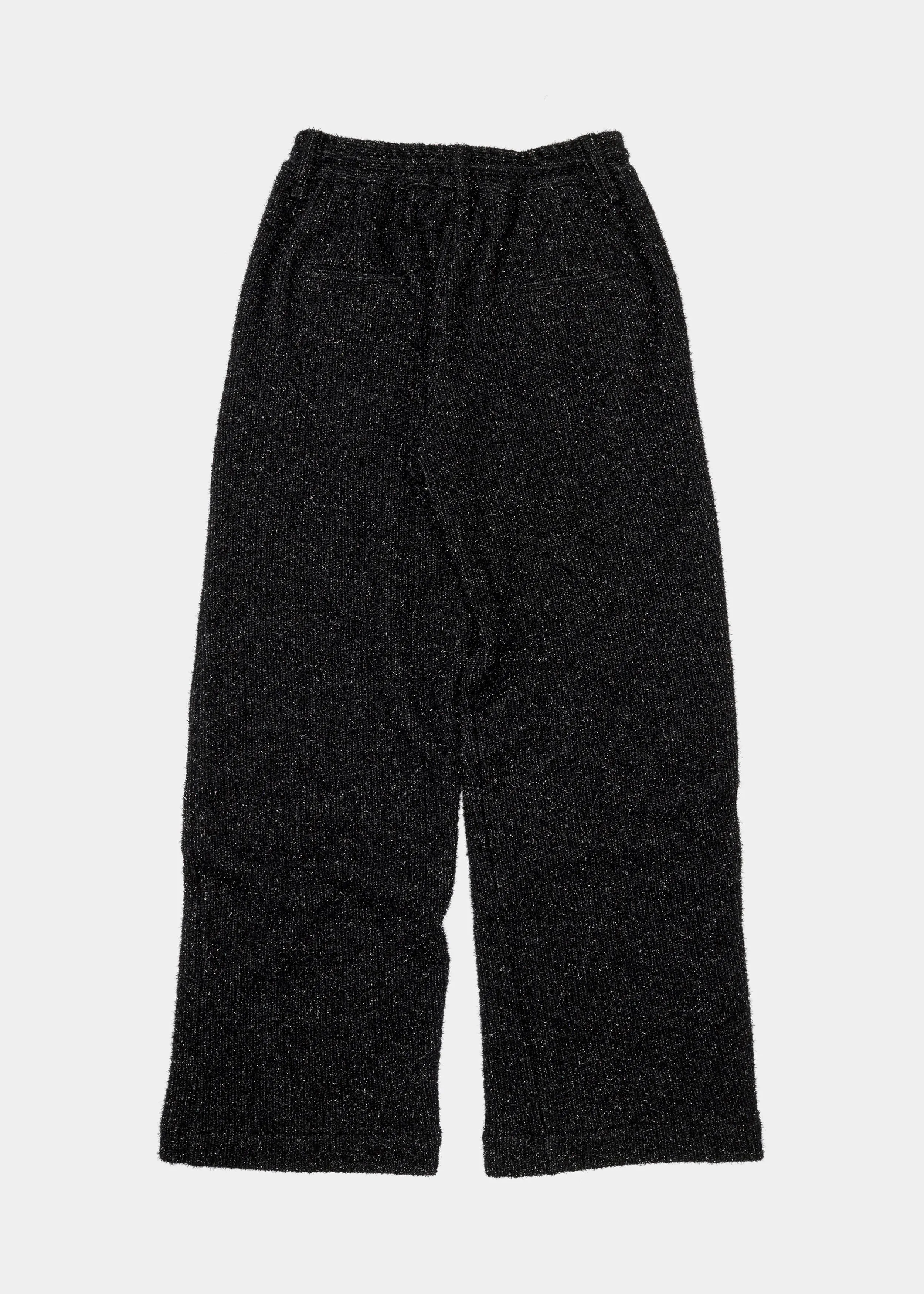 Relaxed Lounge Pant - Speckle Knit (Black)